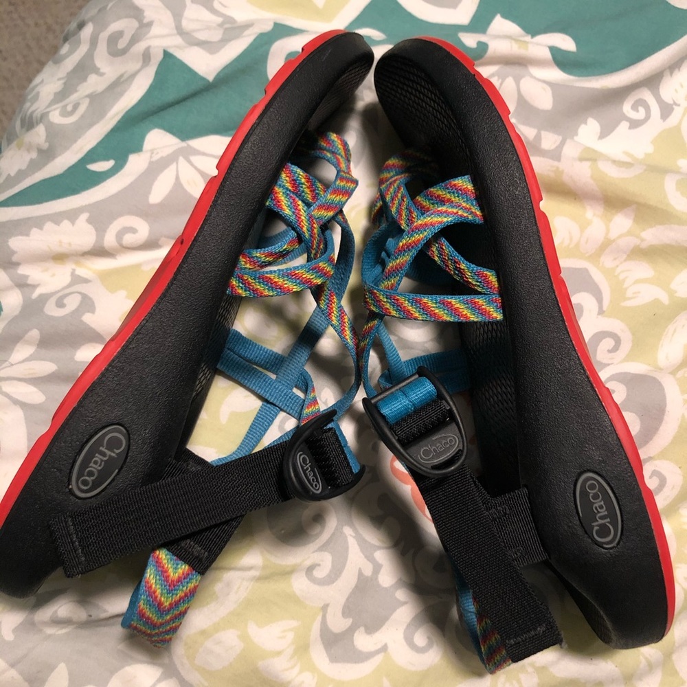 Like new rainbow chacos